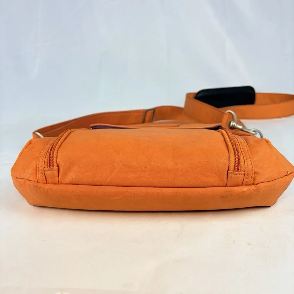 Kelly Moore Posey Orange Sherbet DSLR Camera Bag Insert Crossbody